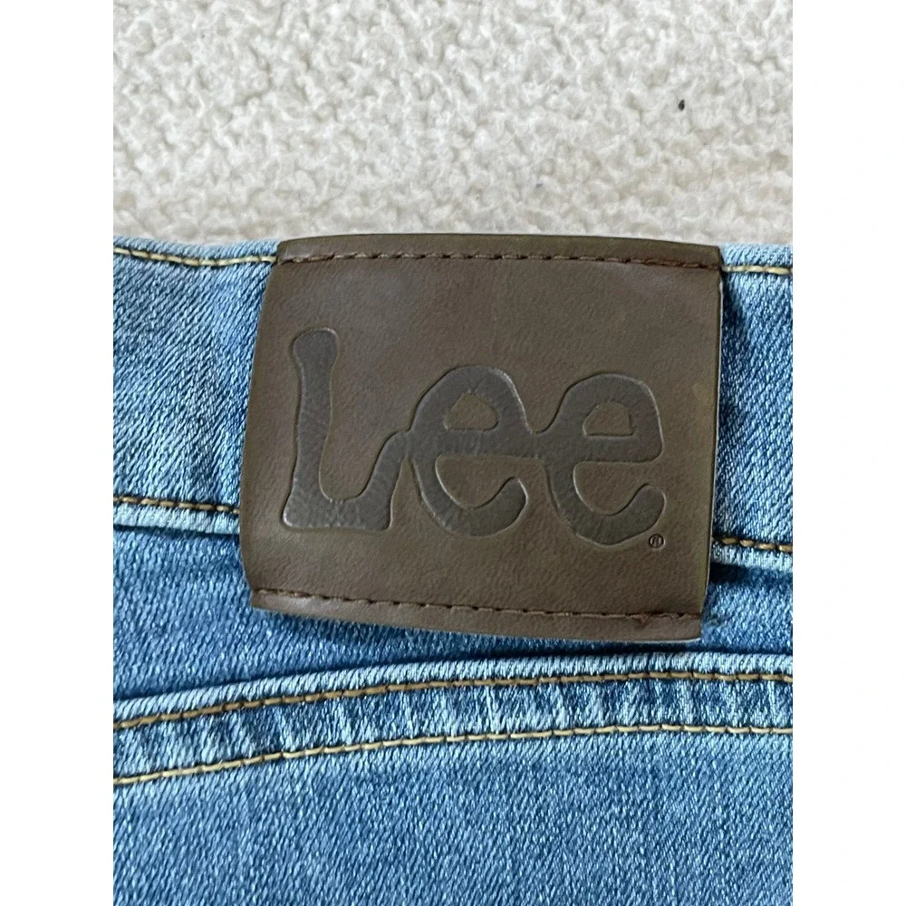 Lee Mens 31x26 Classic Fit Jeans Blue S Gene Cone Denim Stretch 2006850 Hemmed